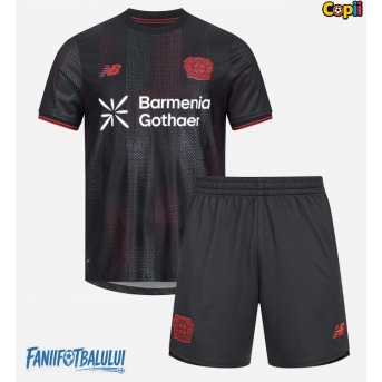 Bayer Leverkusen Echipament de Fotbal Replică 2025-26 Copii Acasa (+ Șorturi)